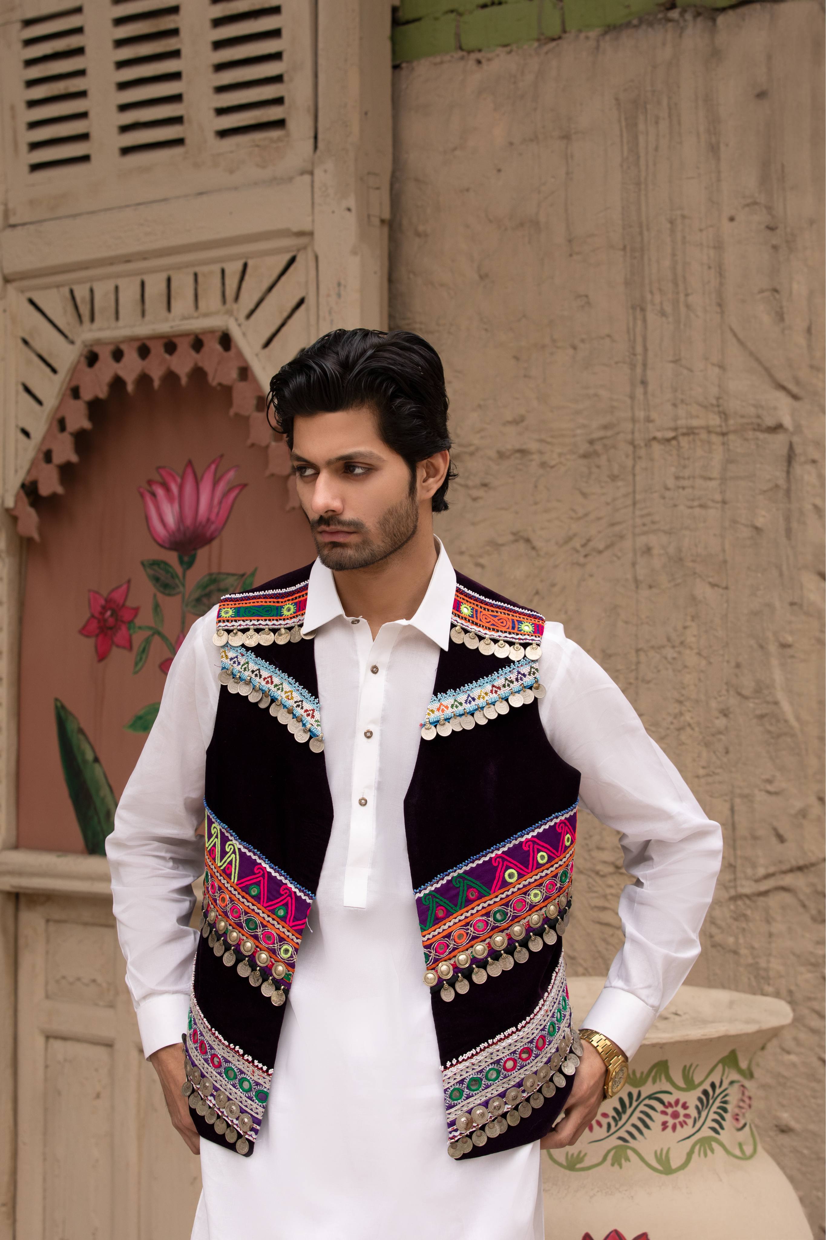 Deep Plum Men Waistcoat