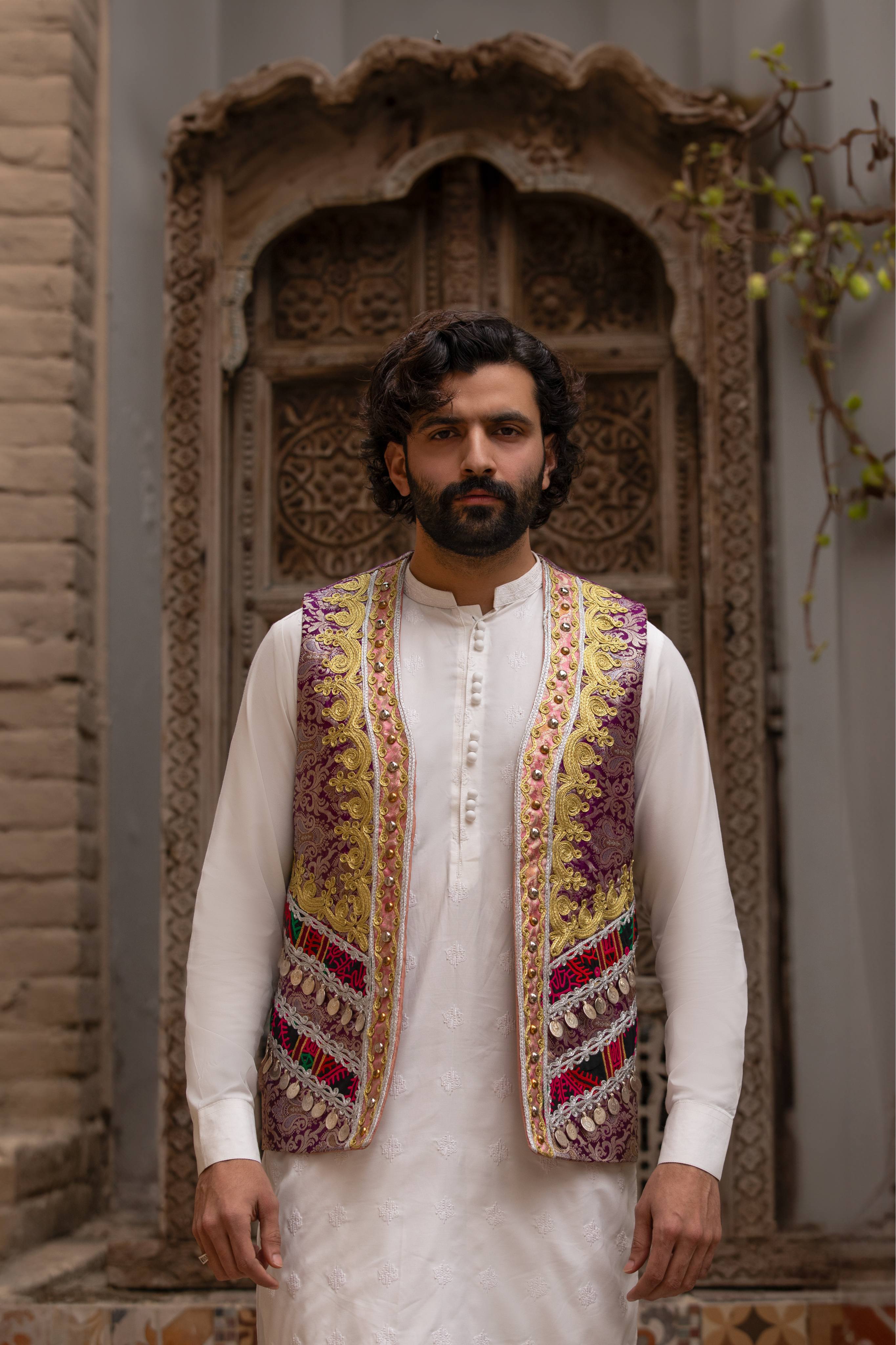 Deep Purple Men Waistcoat