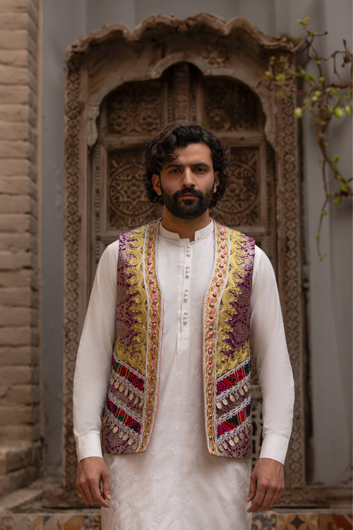 Deep Purple Men Waistcoat