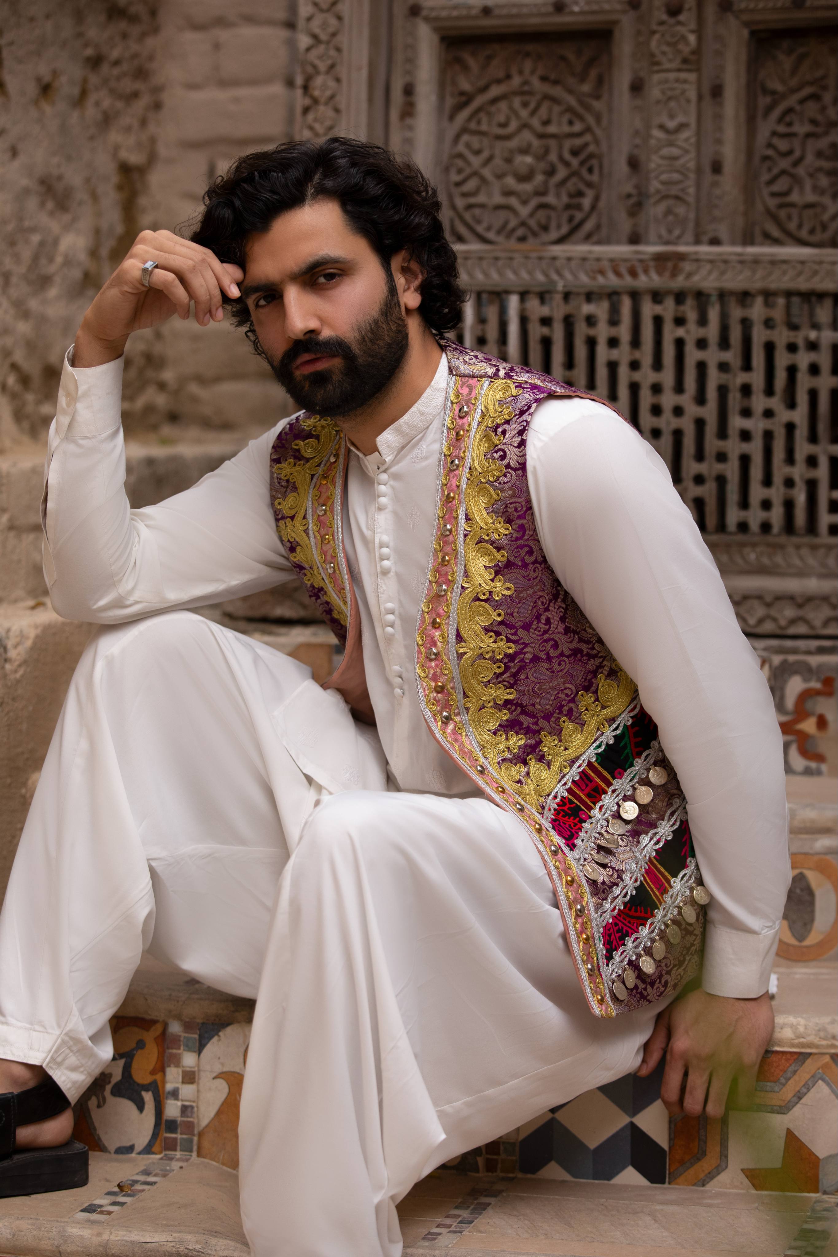 Deep Purple Men Waistcoat