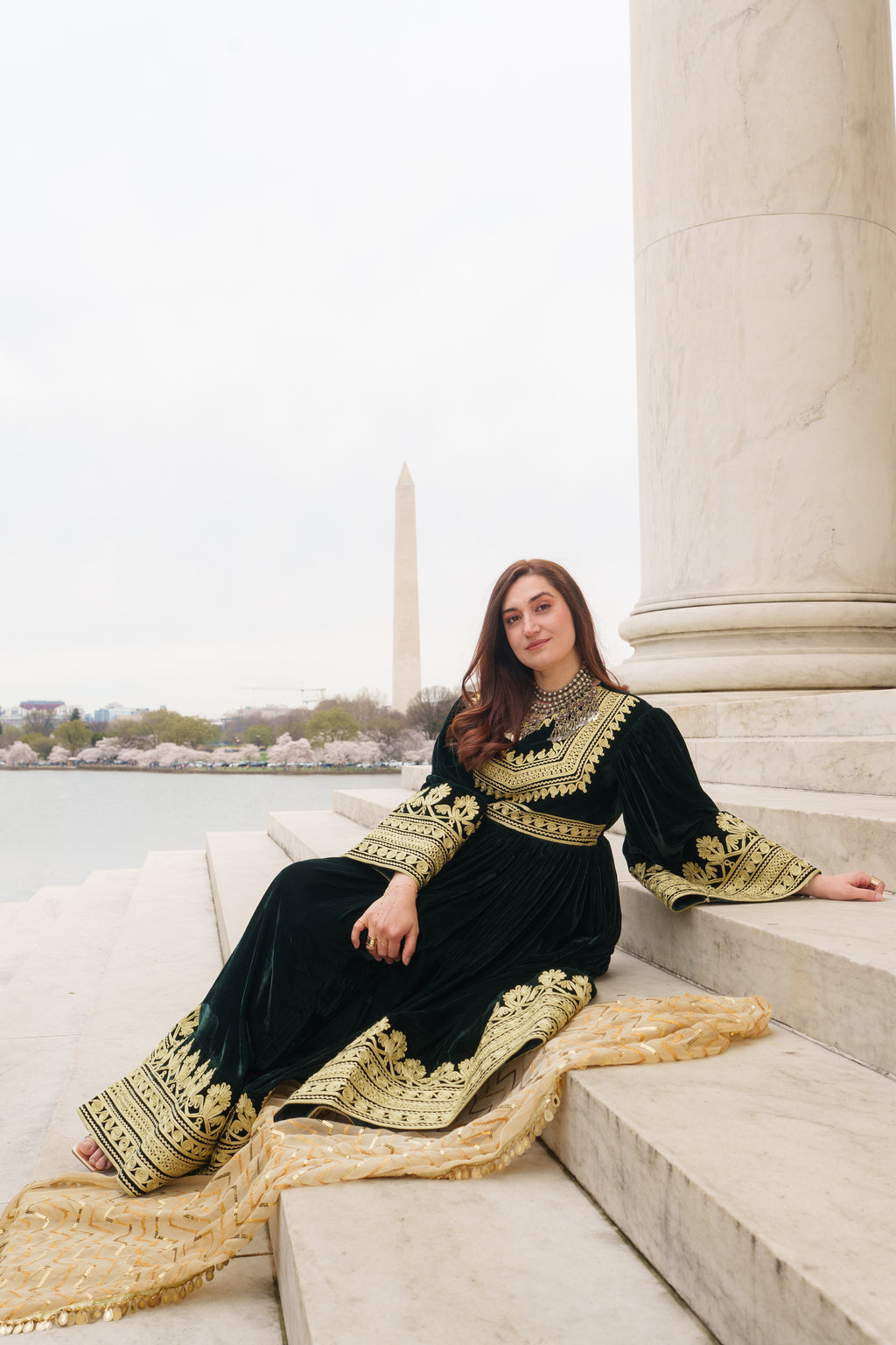 Afghan Charmadozi Dress