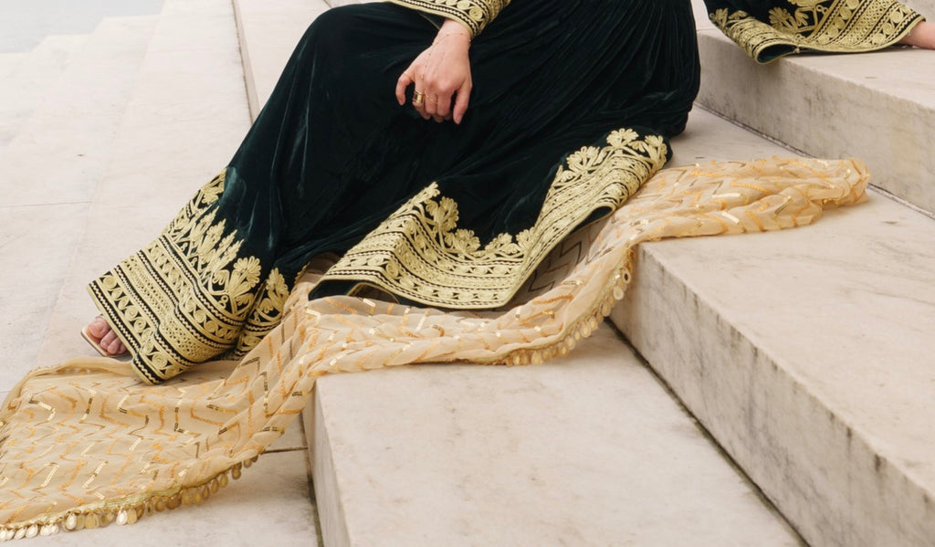 Afghan Charmadozi Dress